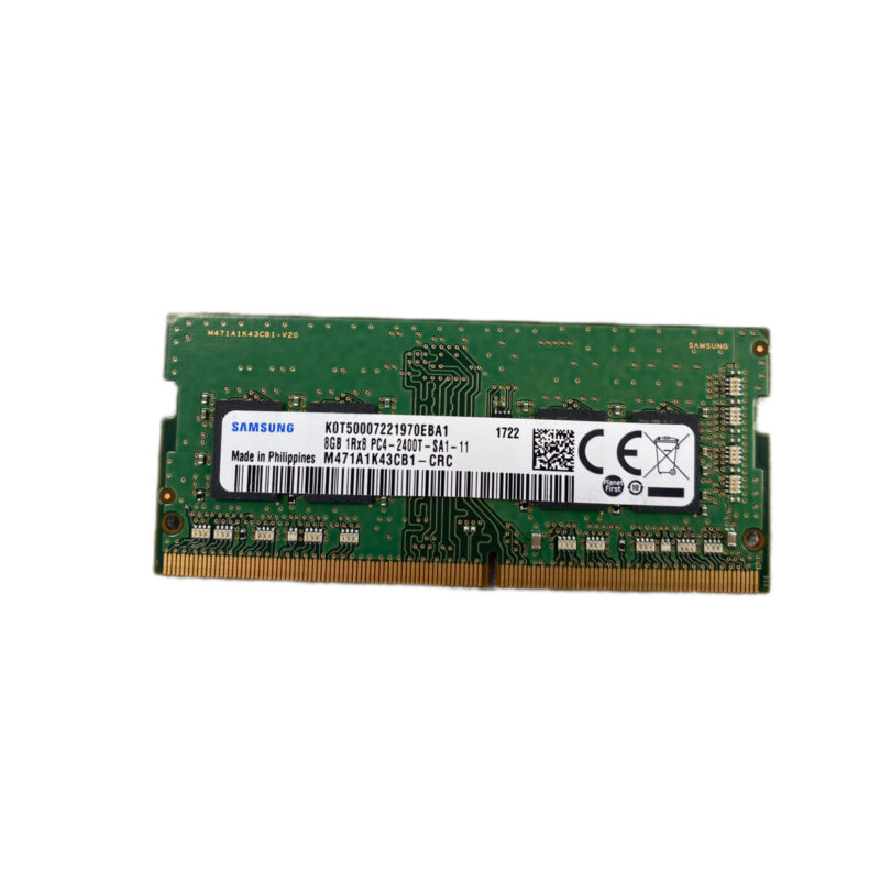رم لپ تاپ DDR4  دو کاناله 2400 مگاهرتز سامسونگ مدل 2400 ظرفیت 8 گیگابایت