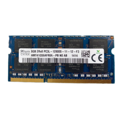 رم لپ تاپ DDR3L دو کاناله ۱۶۰۰ مگاهرتز CL11 اس کی هاینیکس مدل ۱۲۸۰۰s ظرفیت ۸ گیگابایت